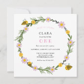 Sweet As Can Bee Anniversaire Invitation (Devant)