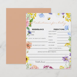 Sweet As Can Bee Baby shower Spelvoorspellingen Ka