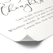 Sweet as Can Bee Eucalyptus Diaper Thoughts Poster (Hoek)