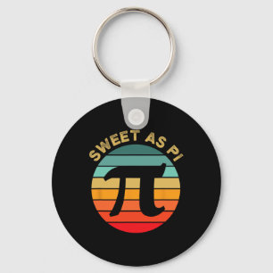 Sweet As Pi Day 2025 Grappige Wiskunde Leraar Joke Sleutelhanger