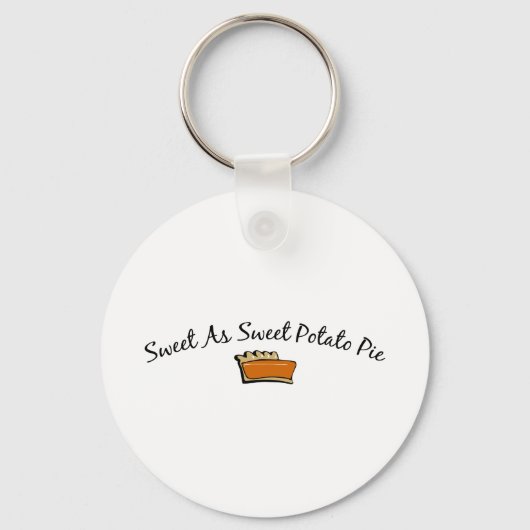 Sweet As Sweet Potato Pie Sleutelhanger (Voorkant)