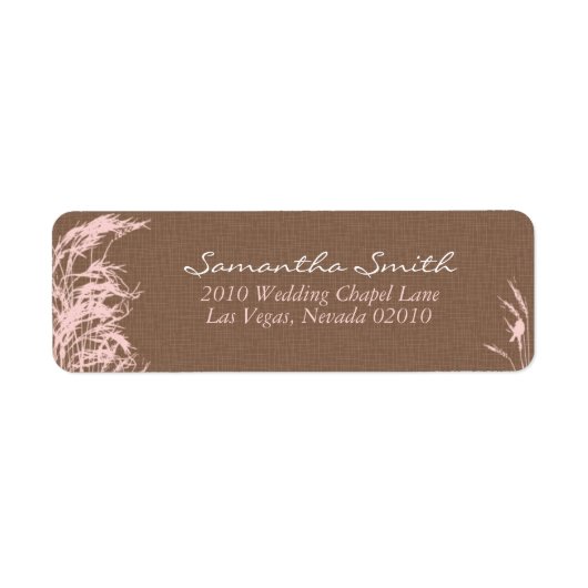 Sweet Automne Mariée Étiquette B (Devant)