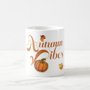 Sweet Autumn Vibes Trendy Thanksgiving Koffiemok