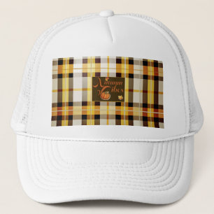 Sweet Autumn Vibes Trendy Thanksgiving Trucker Pet