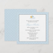 Sweet Baby Boy Baptisme Kaart (Voorkant / Achterkant)