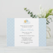 Sweet Baby Boy Baptisme Kaart (Staand voorkant)