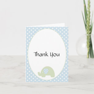 Sweet Baby Boy- Elephant Bedankt Opmerking