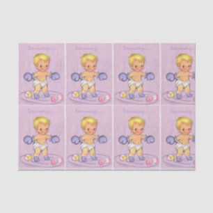 Sweet Baby Boy Tissuepapier