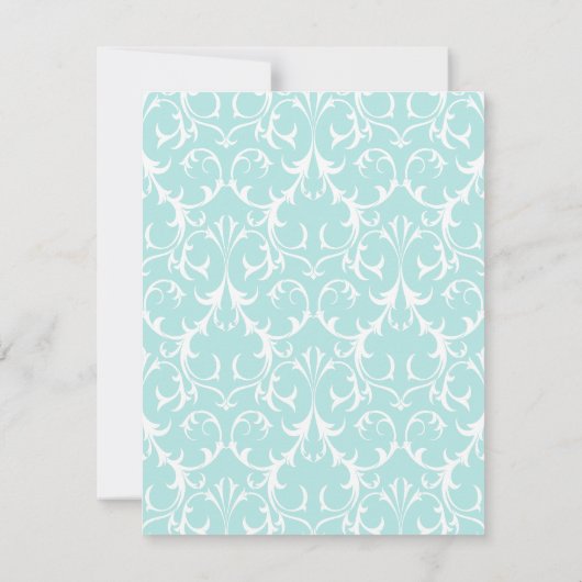 Sweet Baby Brewing Floral Baby Tea Kaart (Achterkant)