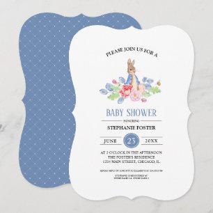 Sweet Baby Bunny   Rabbit Baby Shower-uitnodiginge Kaart