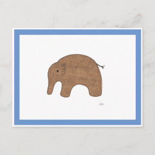 Sweet Baby Elephant Briefkaart