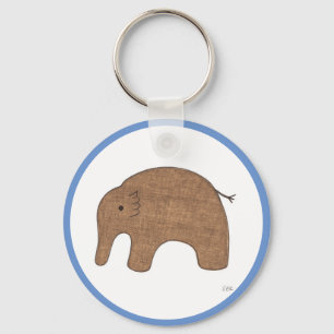 Sweet Baby Elephant Sleutelhanger-Erin Brie Art Ke Sleutelhanger
