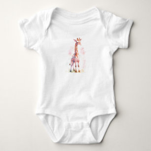 Sweet Baby Giraffe, Zoo Animal Romper