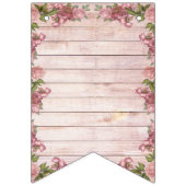 Sweet Baby Girl Bloemen Roos Baby shower Vlaggetjes (Tweede vlag)