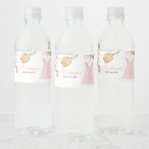 Sweet Baby Girl Boho Kleding Baby shower Waterfles Etiket