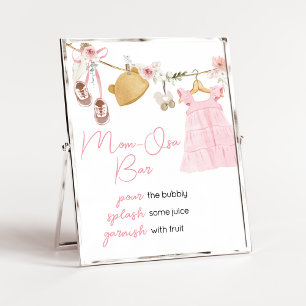Sweet Baby Girl Boho Kleding Mom-Osa Bar Poster