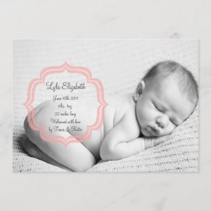Sweet Baby Girl Faire-part de naissance