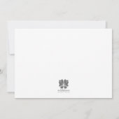 Sweet Baby Girl Faire-part de naissance (Dos)