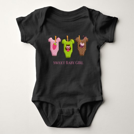 Sweet Baby Girl Romper (Voorkant)