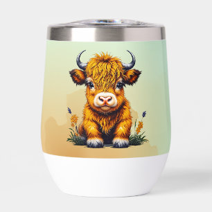 Sweet Baby Highland Koe gepersonaliseerd