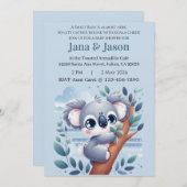 Sweet Baby Koala  Kaart (Voorkant / Achterkant)