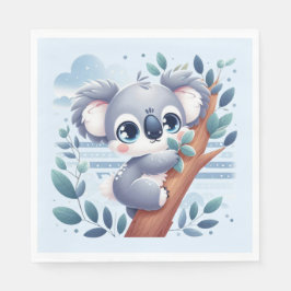 Sweet Baby Koala - Luncheon Napkin Servet