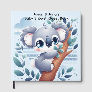 Sweet Baby Koala - Shower Guest Book Gastenboek