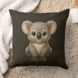Sweet Baby Koala Throw Pillow Kussen
