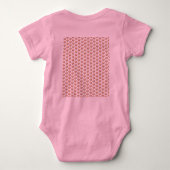 Sweet Baby Leuk Modieus Romper (Achterkant)