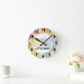 Sweet Baby Nursery Wall Clock Ronde Klok (Huis)