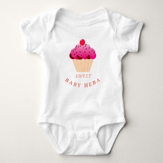 Sweet Baby Persoonlijk Romper (Voorkant)
