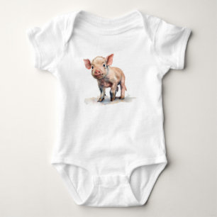 Sweet Baby Piggly Wiggly PIglet Romper