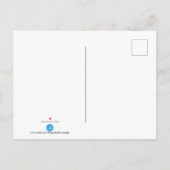 Sweet Baby Roze en goudConfetti Uitnodiging Briefkaart (Achterkant)