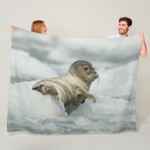 Sweet Baby Seal Fleece Deken