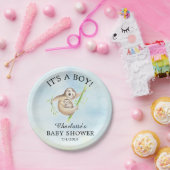 Sweet Baby shower 7-inch Bord (Feest)