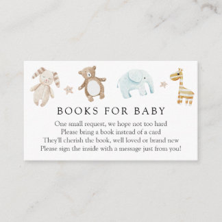 Sweet Baby Speelgoed Boeken voor Baby insert kaar Informatiekaartje