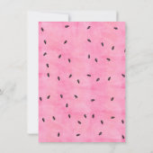 Sweet Baby Watermelon Baby shower invitation (Dos)