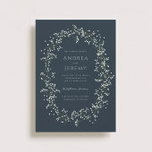Sweet Baby's Breath Wedding Invitation