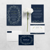 Sweet Baby's Breath Wedding Invitation