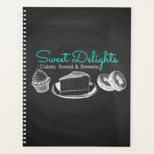 Sweet Bakery Chalkboard zaken Planner