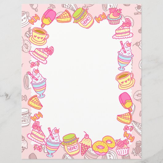 Sweet Bakery en Drinken Peach (Voorkant)