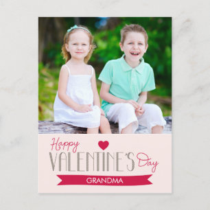 Sweet Banner Valentijnsdag Post Kaart