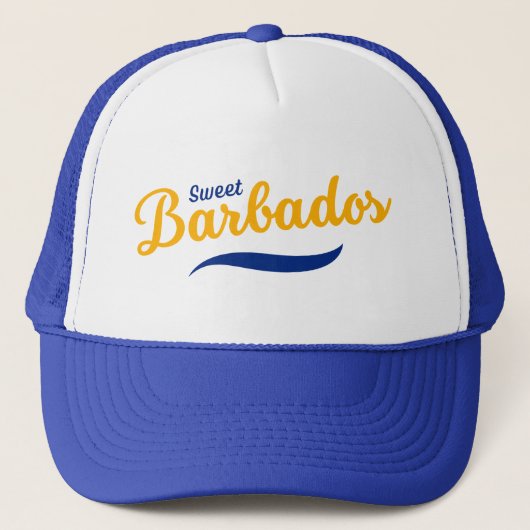 Sweet Barbados Trucker Hat Pet (Voorkant)