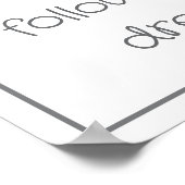 Sweet Bedtime Woorden muur kunst Poster (Hoek)