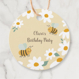 Sweet Bee Birthday Bedankjes Labels