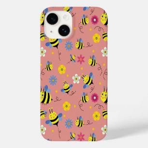 Sweet Bee Blossom Garden Case-Mate iPhone 14 Hoesje