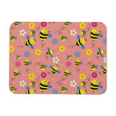 Sweet Bee Blossom Garden Magneet (Horizontaal)