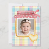 Sweet Bee First Birthday Personalized (Achterkant)