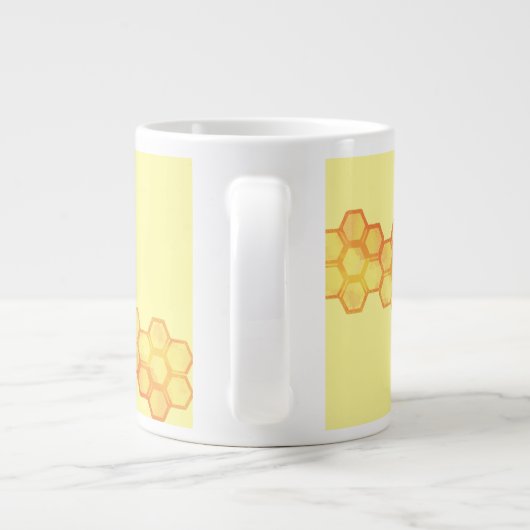 Sweet Bee Nom personnalisé Spécialité Mug (Dos)