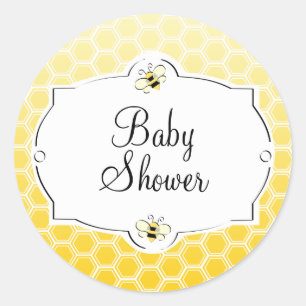 Sweet Bee Ronde Sticker